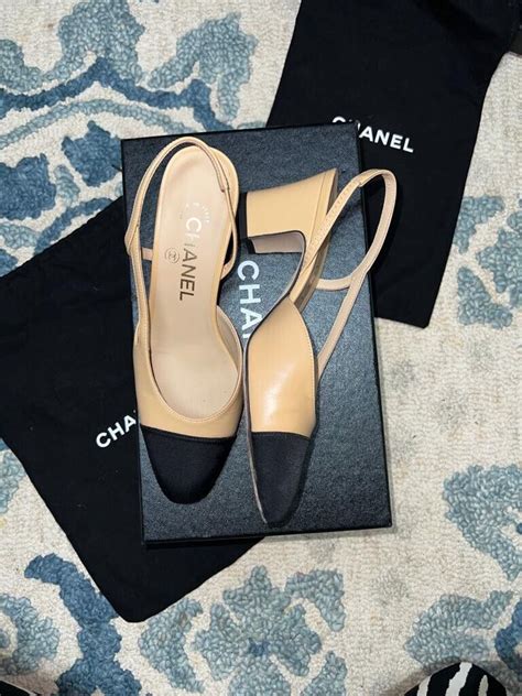 chanel pointed heels|authentic chanel heels.